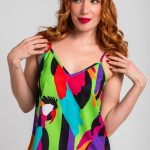 Blusa lencera verde de loros - Al Loro
